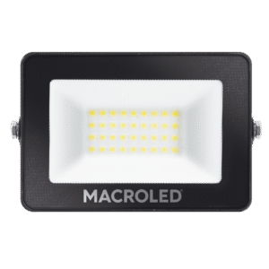 Reflector LED Macroled 50 W – Blanco Frío (6500 K), Línea Basic