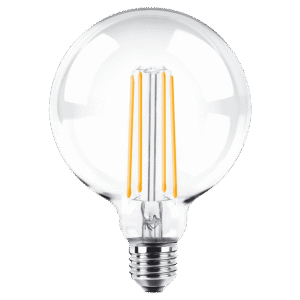 Filamento Deco G125 – Luz Fría (6000 K), Casquillo E27, Dimerizable