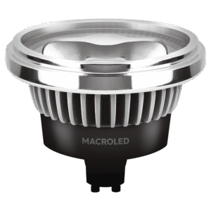 AR111 PRO 12W – GU10 – Luz Cálida (2700 K), Ángulo 24° – Línea PRO