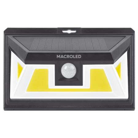 Artefacto Solar de Pared 5 W – Blanco Frío (6500 K), Sensor PIR / Fotocelda – IP65