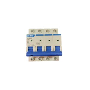 Interruptor automático modular 4 polos (4P)–Curva C–20A–Capacidad de corte 6kA