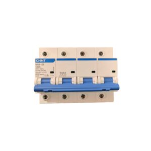 Interruptor automático modular 4 polos (4P) – Curva C–100A–Capacidad de corte 10kA