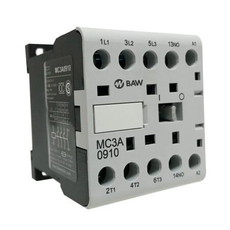 Mini Contactor 3P 9A Bobina 220V – BAW