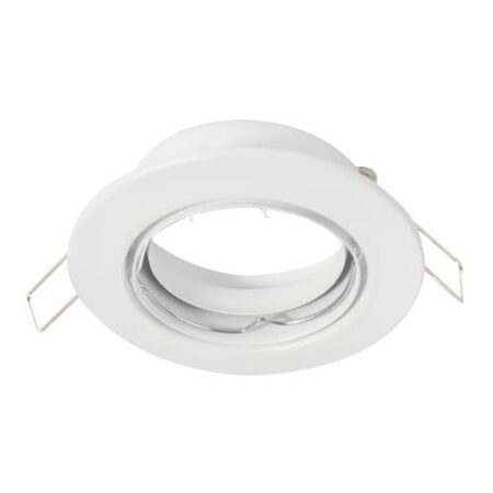 ARO DE EMBUTIR DICROICA MOVIL BLANCO DIAMETRO 8