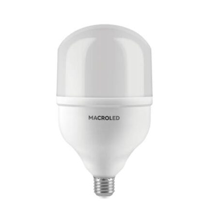 BULBON ALTA POTENCIA MACROLED 40W E27 AC180-240V CALIDO 3000K 100LM/W FP0.9