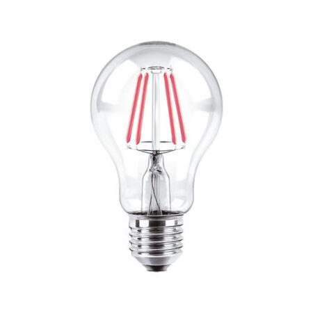 BULBO A60 FILAMENTO MACROLED 4W E27 AC180-265V ROJO