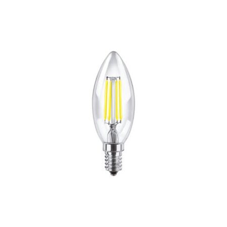 BULBO C37 FILAMENTO MACROLED 4W E14 AC180-265V CALIDO 2700K
