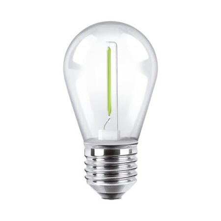 BULBO S14 FILAMENTO MACROLED 1W E27 AC180-265V VERDE