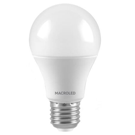 BULBO A60 MACROLED 12W E27 AC220-240V CALIDO 3000K
