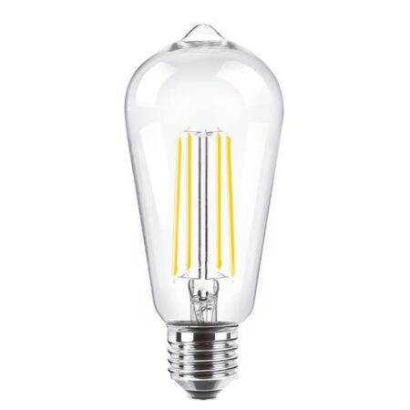 BULBO ST19 FILAMENTO MACROLED 8W E27 AC180-265V FRIO 6000K DIMERIZABLE