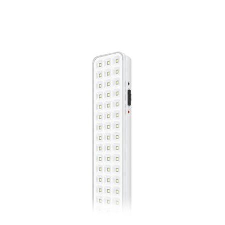 LUZ DE EMERGENCIA 60 LEDS SMD AC100-240V 50-60HZ 9 HORAS BLANCO FRIO 6500K