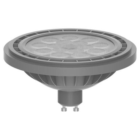 AR111 MACROLED ECO GRIS 15W GU10 AC100-240V FRIO 6000K DIM 25º