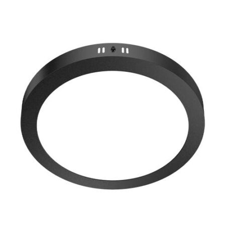 PANEL PLAFON CIRCULAR NEGRO MACROLED 24W AC85-265V CALIDO 3000K