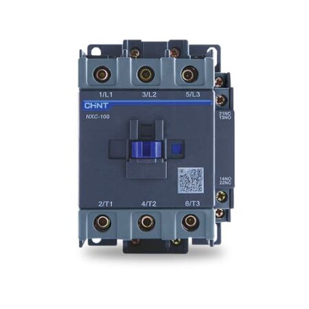 CONTACTOR CHINT NXC-65 - In:65A - 3-POLOS + Aux: 1NA+1NC - Bob: 110VCA