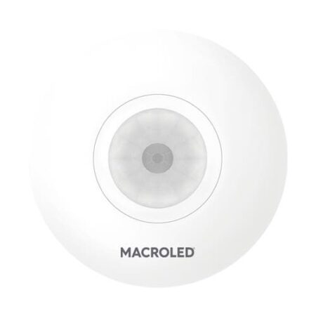 SENSOR DE MOV TECHO MACROLED AC220-240V 1200W MAX, 6M DE ALCANCE, 360º