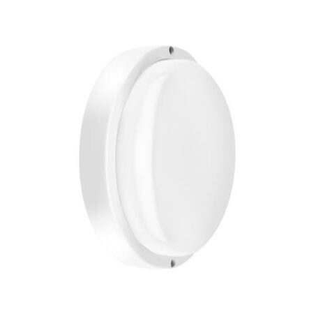 TORTUGA MACROLED REDONDA MARCO BLANCO 18W - IP54 - AC100-265V - FP:0,9 - 1620 lm - BLANCO FRIO