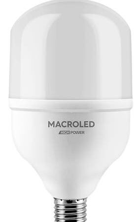 BULBON ALTA POTENCIA MACROLED 30W E27 AC180-240V FRIO 6500K 100LM/W FP0.9