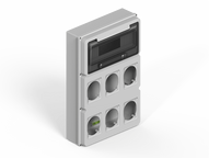 Caja de Pase IP65 115x115x80 GRIS - Sistelectric