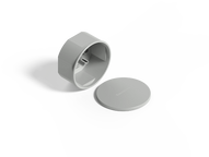 Caja de Pase IP65 90x90x55 GRIS - Sistelectric