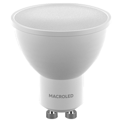 LAMP LED DICRO ECO 5W AC220240V FRIO 6500K CPS-DP-GU10-22CW - MACROLED
