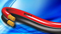 CABLE PARALELO BICOLOR RO/NE   2 X 0.50       BI - ARGENPLAS