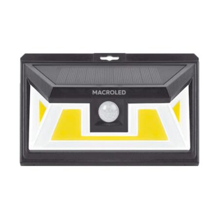 ARTEFACTO SOLAR 5W C/SENSOR 2 FUNCIONES 6500K-FRIO ASPM-5W-1965 - MACROLED
