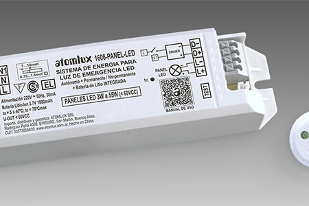 Sistema autónomo para paneles LED DE 3W A 55W 60VCC 1606 PANEL