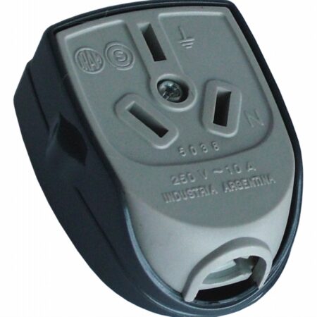 FICHA HEMBRA 3 P EXULTT SALIDA LATERAL PREMIUM NEGRO 5503804 - EXULLT