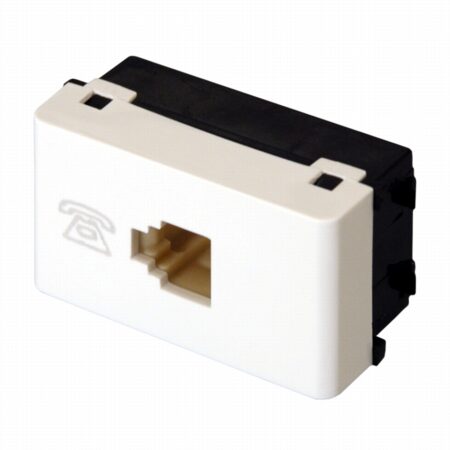MODULO TELEFONICO RJ11 BLANCO 321102 - EXULTT