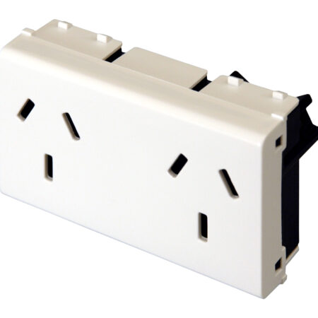 MODULO TOMA DOBLE 3 MODULOS ENVASE MAYOR 0328702- EXULTT 100U