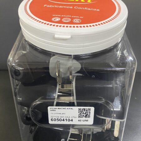 CARAMELERA FICHA MACHO AXIAL GRIS 60504104 - EXULTT