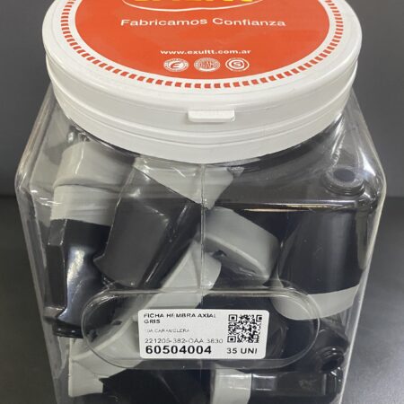 CARAMELERA FICHA HEMBRA 3P EXULTT AXIAL GRIS 60504004 - EXULTT