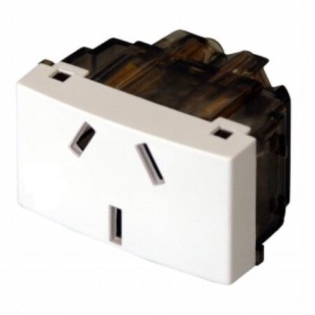 MODULO TOMACORRIENTE DOBLE 3 MOD BL 0308702 EXULTT PLEIN