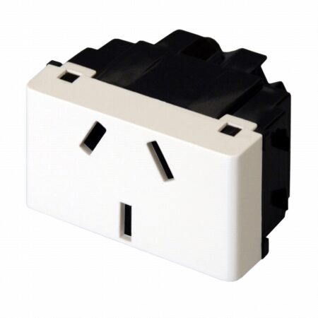 MODULA TOMACORRIENTE 1 MOD 10A BCO. 0350602 - EXULTT