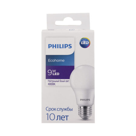 LAMPARA LED PHILIPS BULBO ECOHOME 14W E27 6500K FRIA - 929002299971 - PHILIPS
