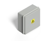 Caja estanca plástica 165x165x65 Gris IP65 - Sistelectric