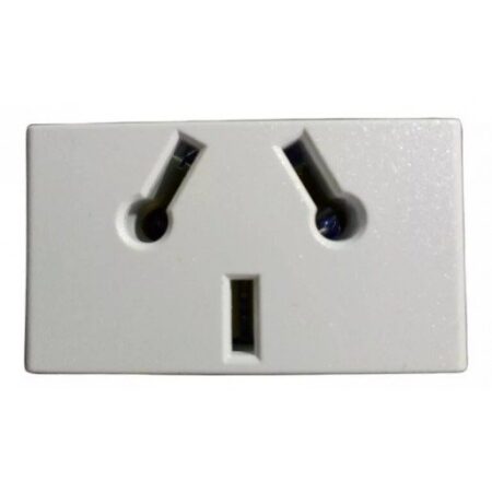 Módulo Toma Binorma 10A 250V~ Blanco 45282 - Teclastar